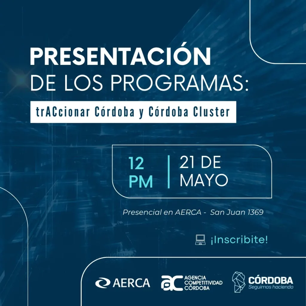 AERCA reciba a la Agencia Competitividad Córdoba para acercar sus programas