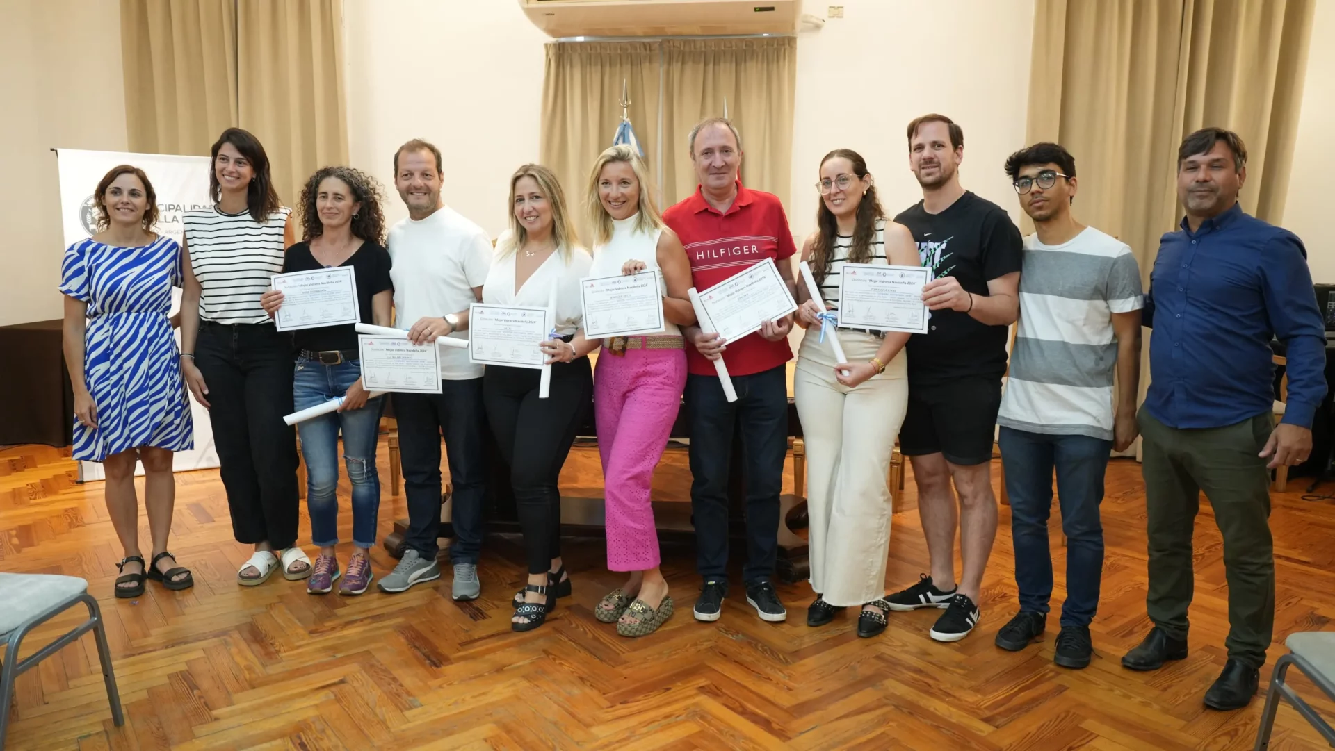 las mejores vidrieras navideñas de Villa María