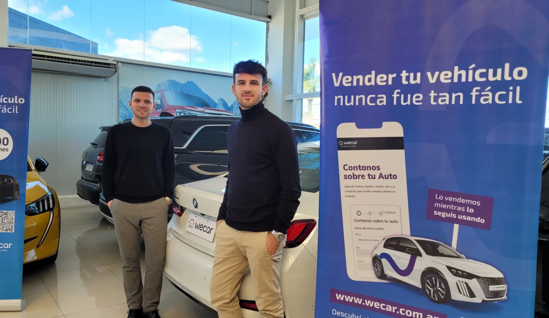 wecar_auto_le_parc Vender un auto sin dejar de usarlo: la apuesta de Wecar que cumple un año