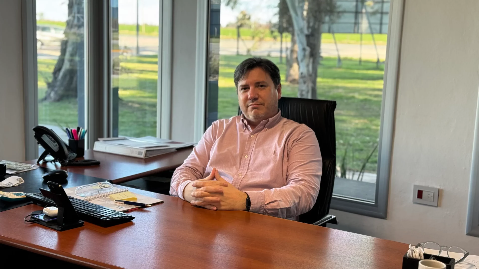 Carlos_Montoto_parque_industrial Más empresas, nuevas obras y energía asegurada: el horizonte del Parque Industrial Villa María